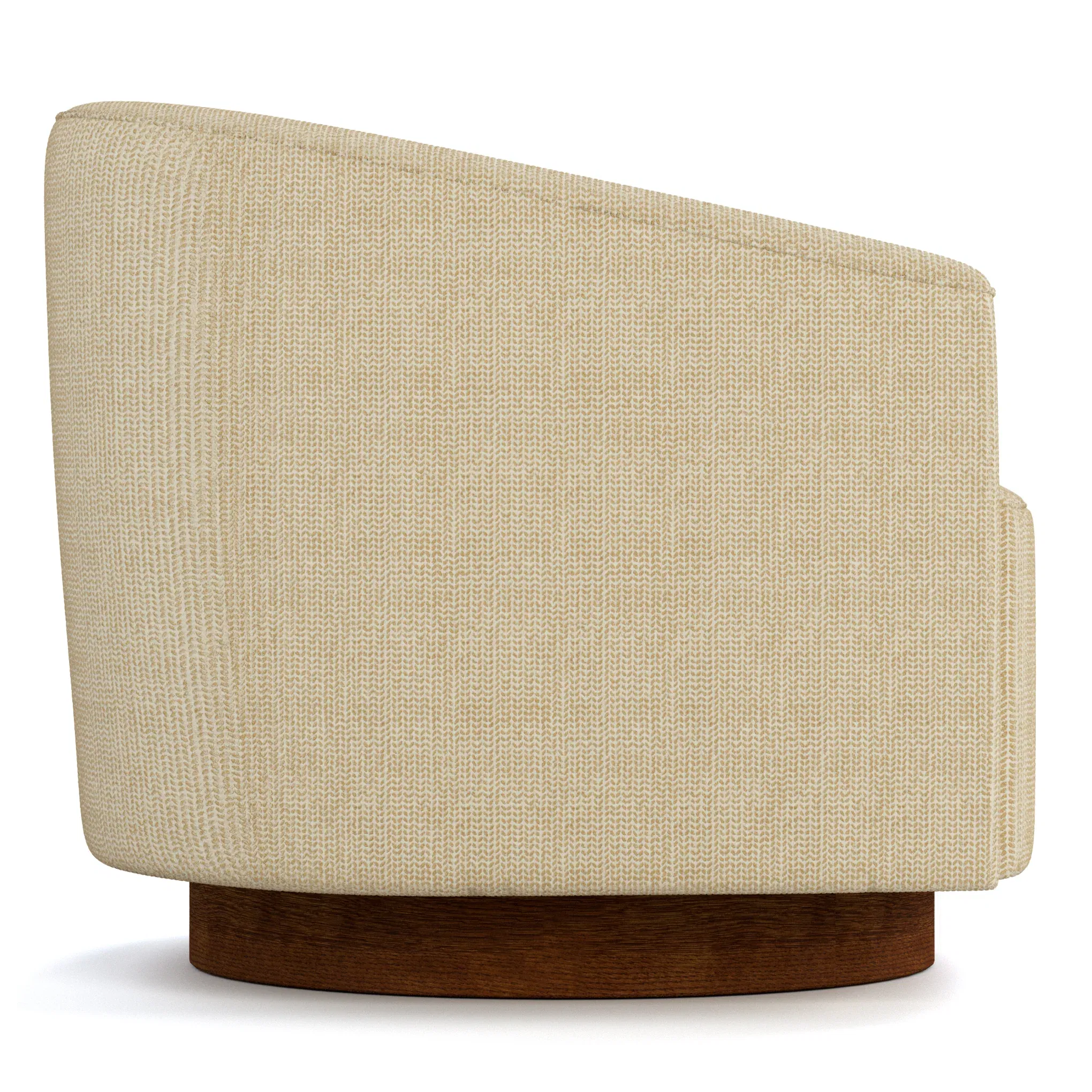Oleander Swivel Chair - Oak large image 