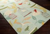 Rain Handmade Rug, by Surya, 8' length x 5' width thumbnail