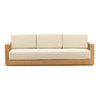 Darlene Outdoor Sofa Sand, Sofas & Sectional by Dovetail, 94.4" width x 32" height x 34.37" depth thumbnail 2