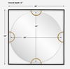 Hinson Square Mirror thumbnail 2