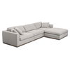 Rue Lounge Modular Sectional Flecked Grey, Sectional Sofa by Moe's Home, 136.2" width x 23.6" height x 81.8" depth thumbnail 2
