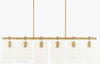 Vitracis Chandelier, by Surya, 38" length x 10" width x 13" height thumbnail