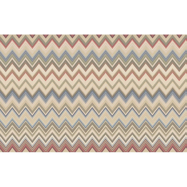 Happy Zigzag Orange Wallpaper large image 