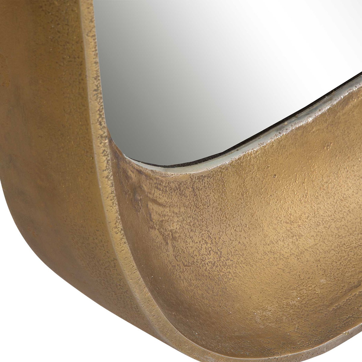 Bradano Brass Arch Mirror, by Uttermost, 23.75" width x 35.5" height x 4" depth View 8