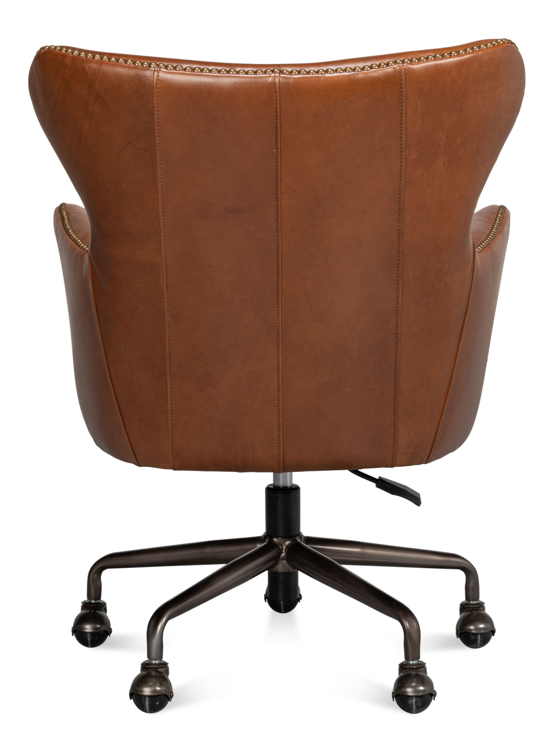 Andrew Jackson Desk Chair,Havana Leather large image 