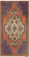 Antique One of a Kind Handmade Rug, by Surya, 3'1" length x 1'8" width thumbnail