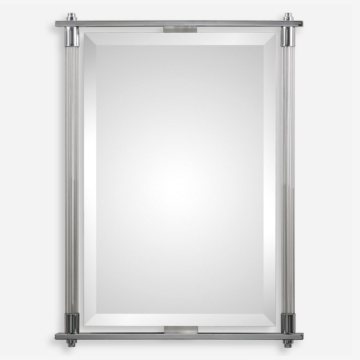 Adara Vanity Mirror, by Uttermost, 2'1.75" width x 2'9.5" height x 2" depth View 1
