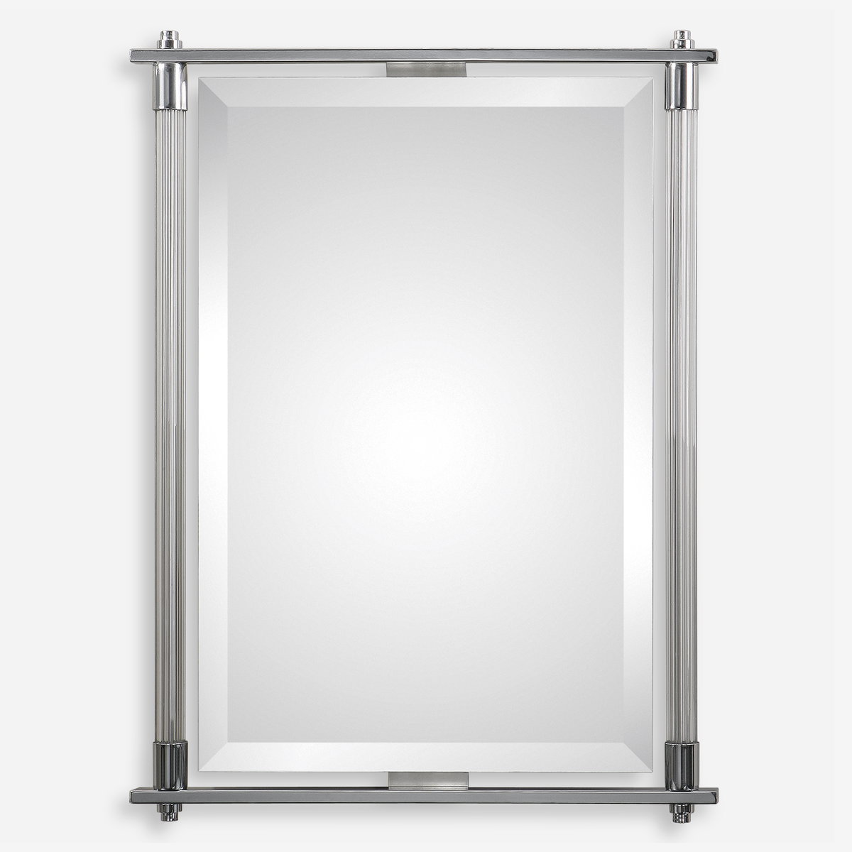 Adara Vanity Mirror, by Uttermost, 2'1.75" width x 2'9.5" height x 2" depth View 1