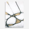 Abstract Art In Gold And Black, by Uttermost, 42" width x 60" height x 2" depth thumbnail 1