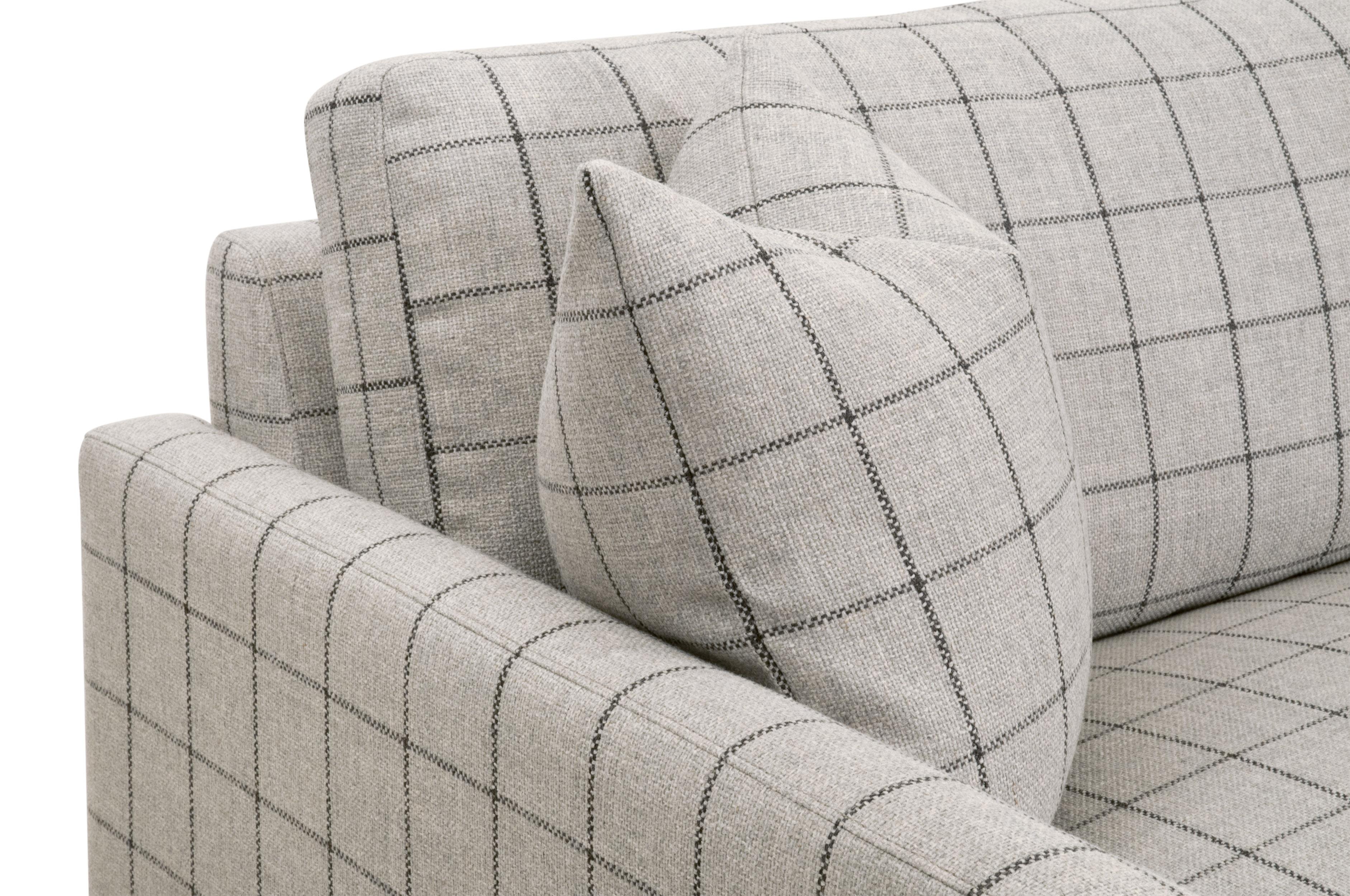 Clara 86' Slim Arm Sofa, Seating by Essentials for Living, 86.25" width x 34" height x 37" depth View 4