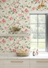 Marguerite Vine Cream Wallpaper thumbnail 1