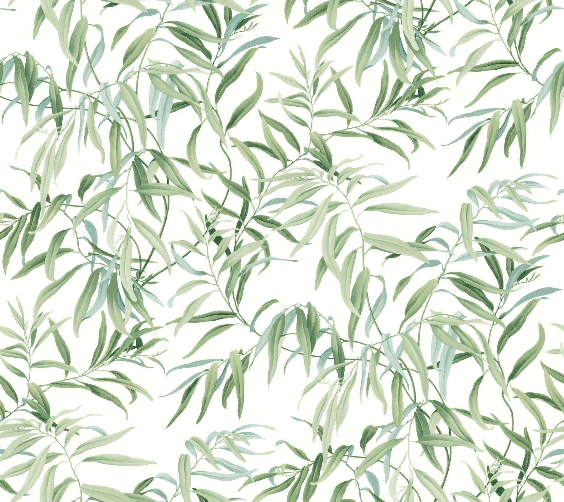 Willow Grove Forest Wallpaper large image 