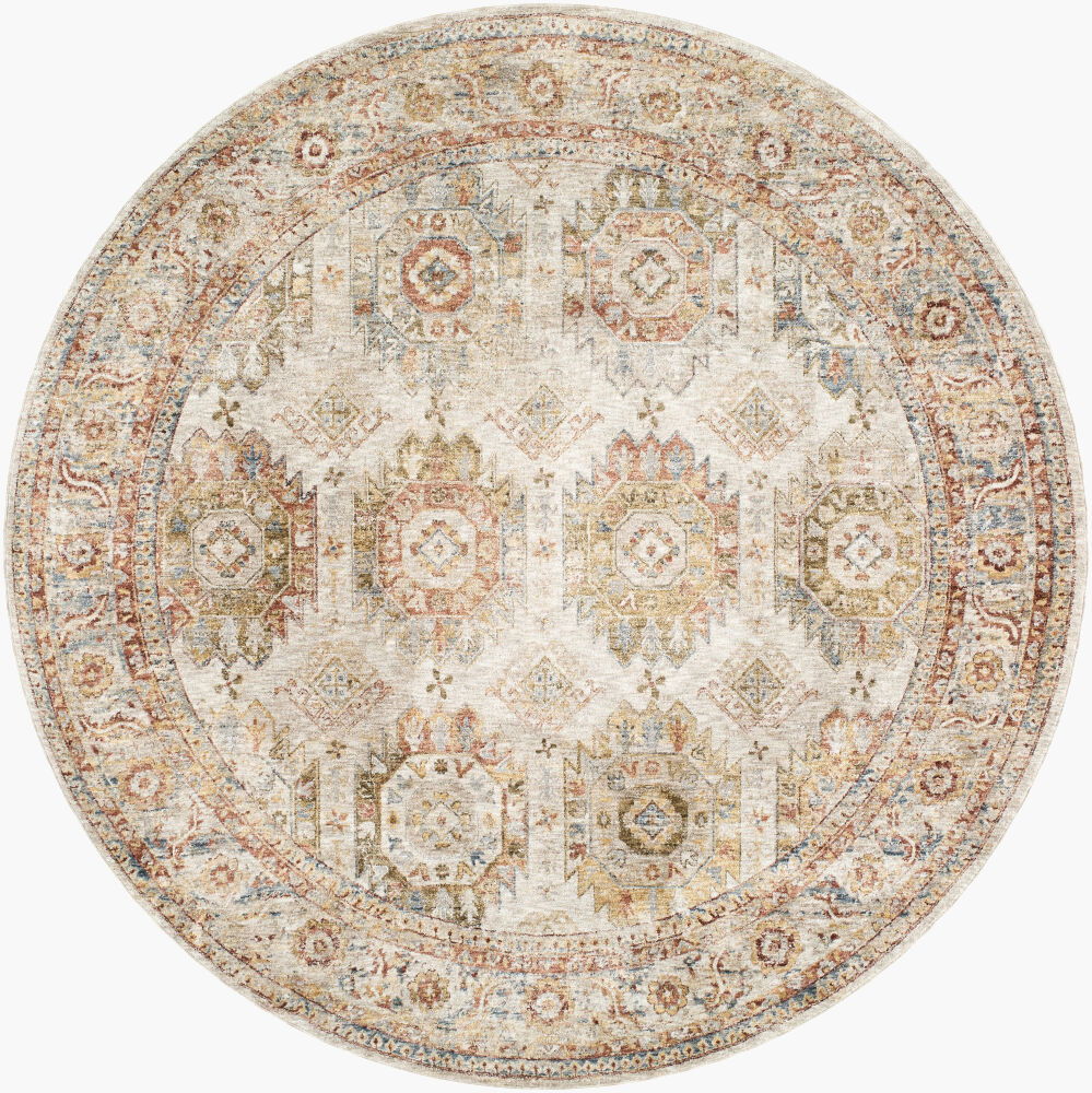 Mona Lisa Machine Woven Rug, by Surya, 7'10.49" length x 7'10.49" width
