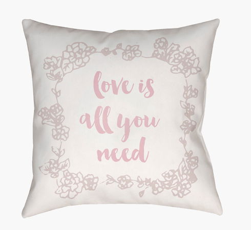 Love All You Need Accent Pillow