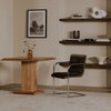 Pedro Dining Chair Green Mohair Set Of Two, by Moe's Home, 21.7" width x 33.5" height x 23" depth thumbnail 8