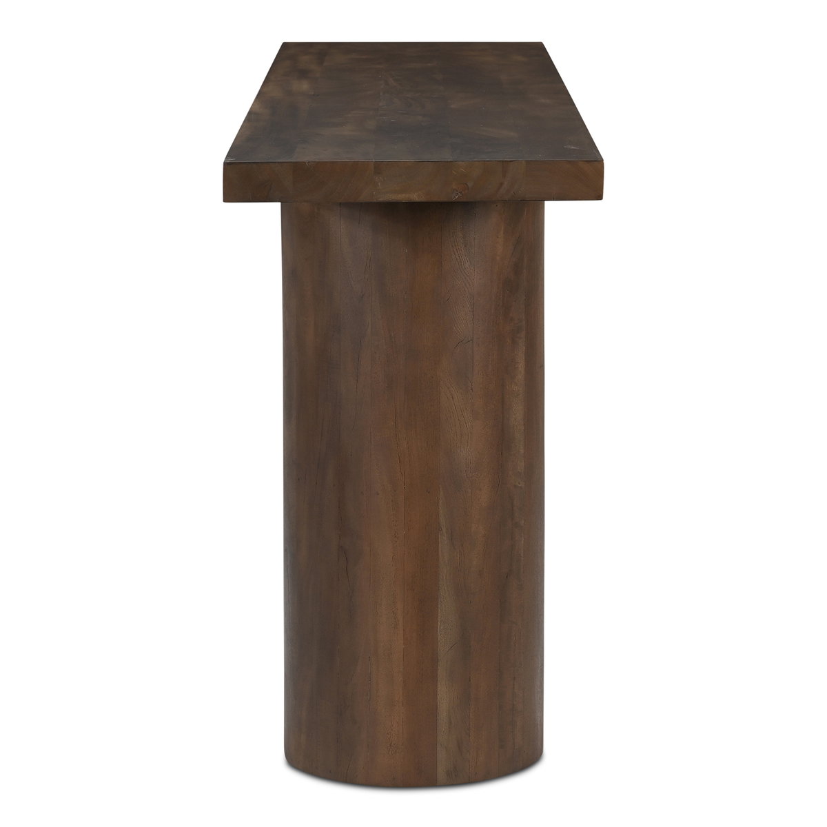Hadley Console Table Warm Brown, by Moe's Home, 80" width x 33" height x 18" depth View 3