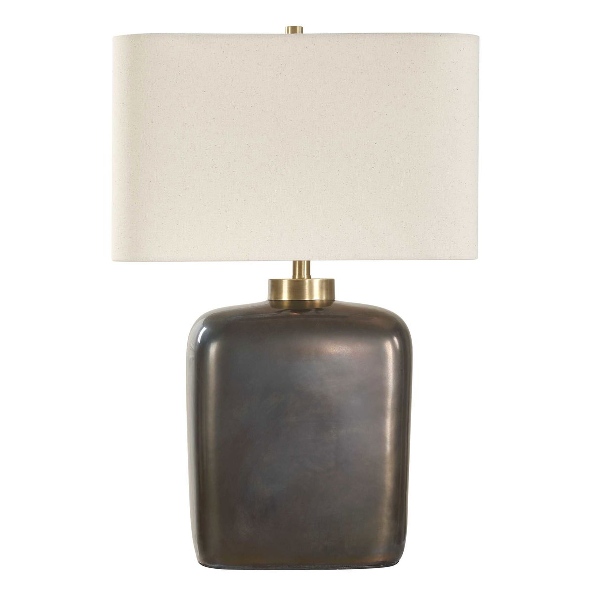 Quentin Dark Bronze Table Lamp, by Uttermost, 17" width x 25" height x 10" depth View 7