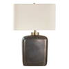 Quentin Dark Bronze Table Lamp, by Uttermost, 17" width x 25" height x 10" depth thumbnail 7
