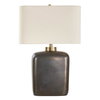 Quentin Dark Bronze Table Lamp, by Uttermost, 17" width x 25" height x 10" depth thumbnail 7
