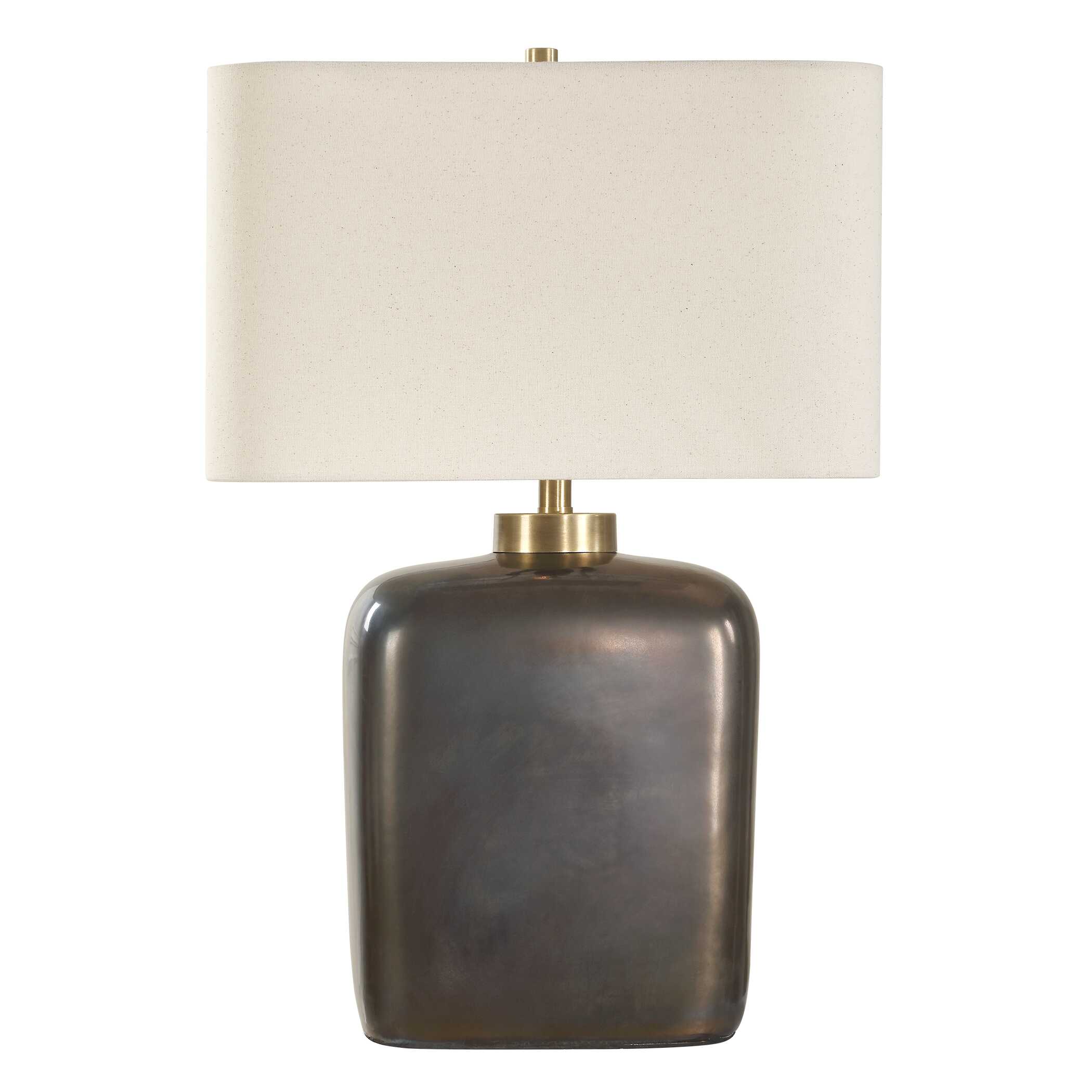 Quentin Dark Bronze Table Lamp large image 