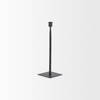 Porter  Small Black Iron Candle Holder, Candles & Candle Holder by Mercana, 4.5" length x 4.5" width x 12" height thumbnail 6