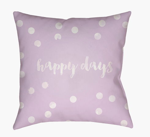 Happy Days Accent Pillow