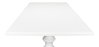 Lionisio Trestle Table  Cortina White, by Sarreid, 3'5" length x 7' width x 2'6" height thumbnail 4