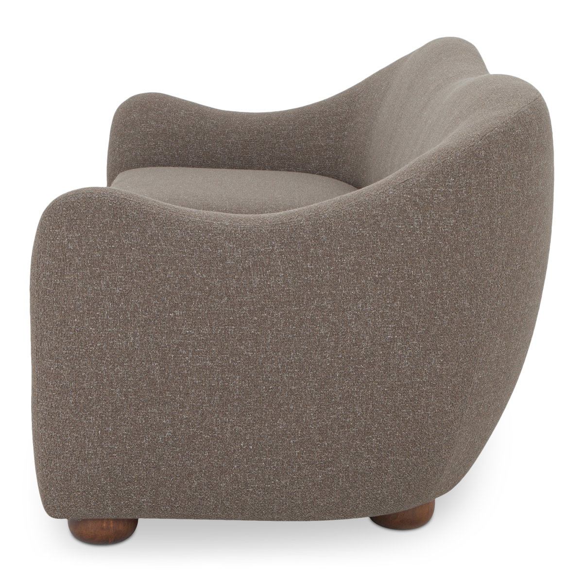 Bria Sofa Brown, Sofas & Sectional by Moe's Home, 89.8" width x 29.6" height x 34.7" depth View 3