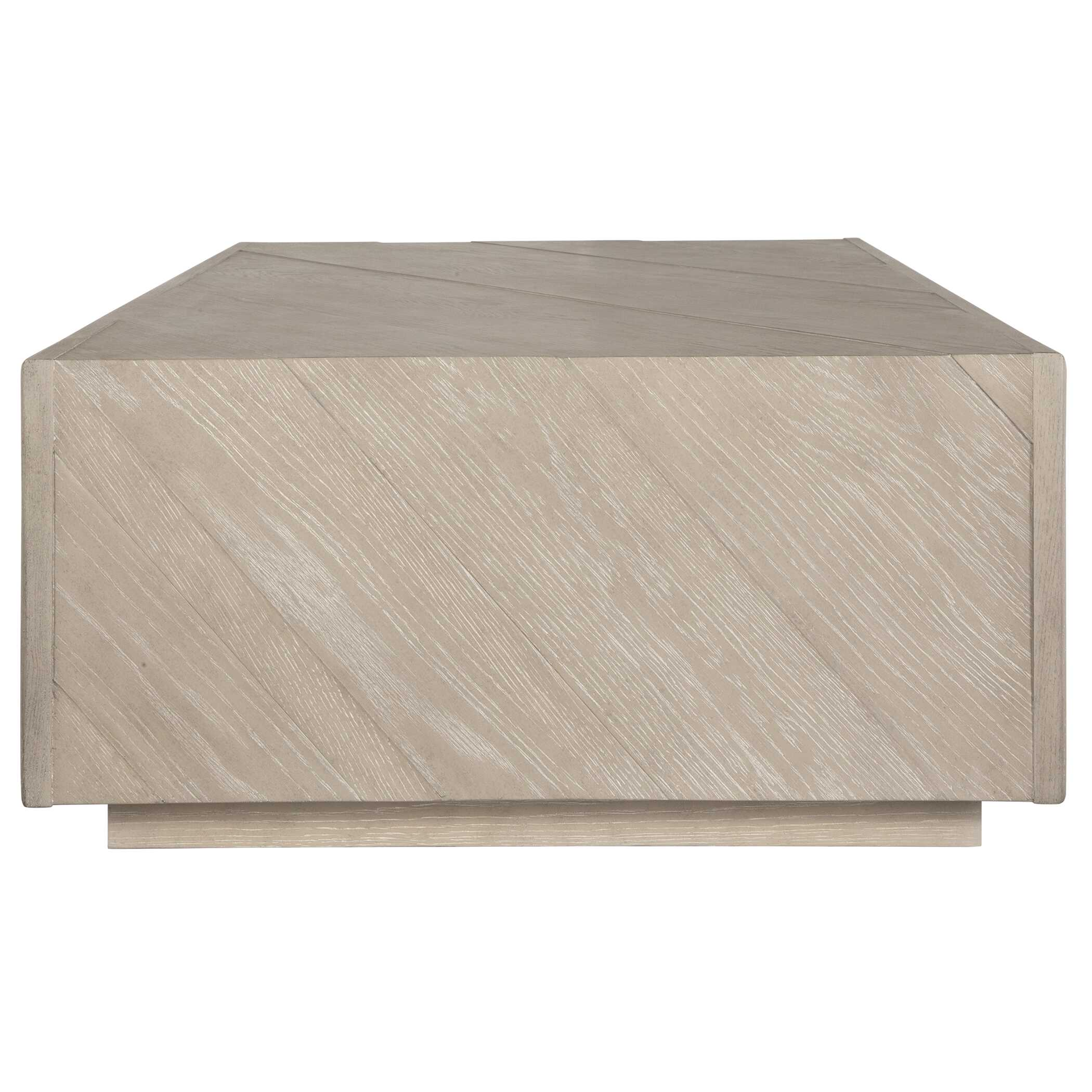 Prism Light Oak Coffee Table, Furniture by Uttermost, 56" width x 15" height x 30" depth View 6