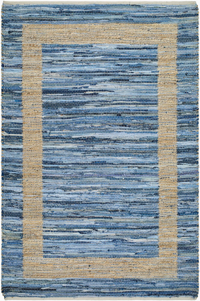 Jean Handmade Rug, by Surya, 1'6" length x 1'6" width