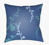 Chinoiserie Floral Accent Pillow, Decorative Pillow by Surya, 20" length x 20" width thumbnail