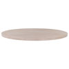 Turino 54' Round Dining Table Wood Top, by Essentials for Living, 54" width x 1.5" height x 54" depth thumbnail 1