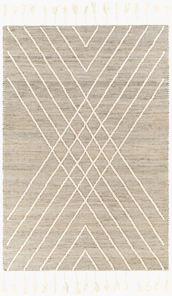 Norwood Handmade Rug, by Surya, 1'6" length x 1'6" width