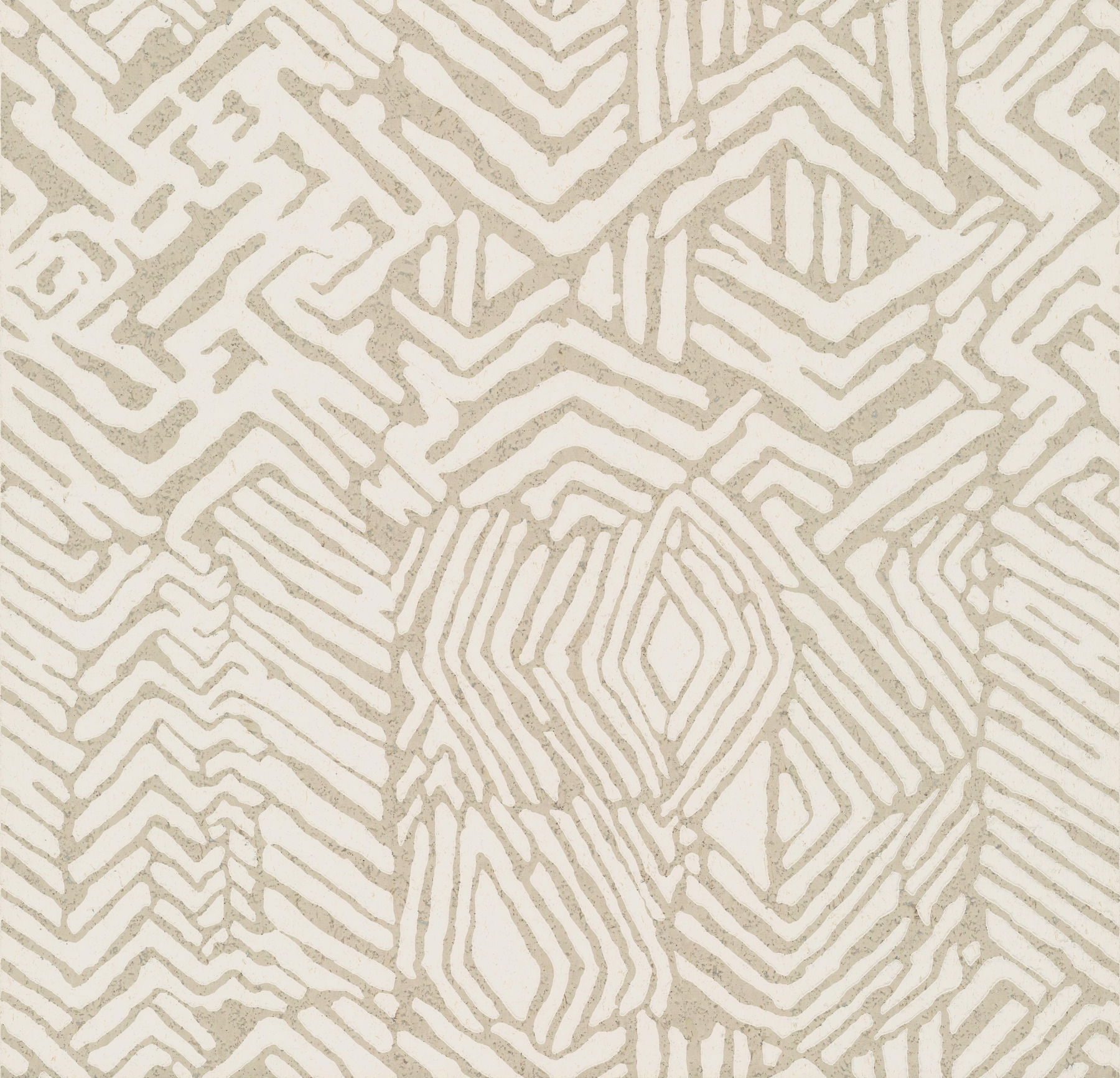 Tribal Print Tan Wallpaper large image 
