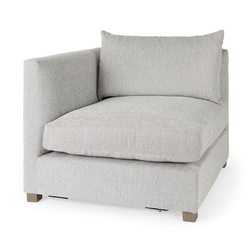 Valence  Light Gray Corner Sectional Piece
