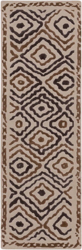 Atlas Handmade Rug, by Surya, 8' length x 2'6" width