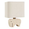 Tusk Travertine Accent Lamp, by Uttermost, 8" width x 11" height x 6" depth thumbnail 5