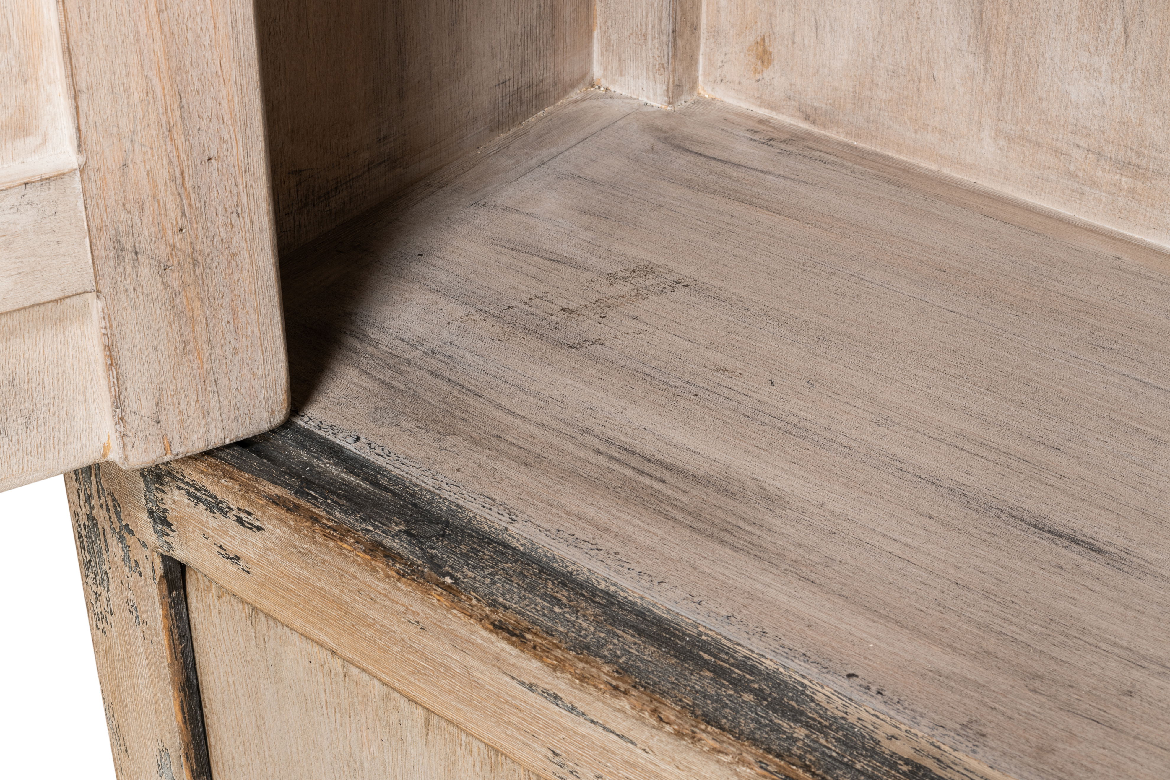 Chamonix Tall Cupboard, Shelving & Bookcase by Sarreid, 45" length x 18" width x 91" height View 12