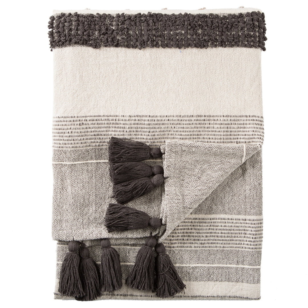 Montes Hand Woven Blanket, Blankets & Throw by Jaipur Living, 60" width x 90" height View 5