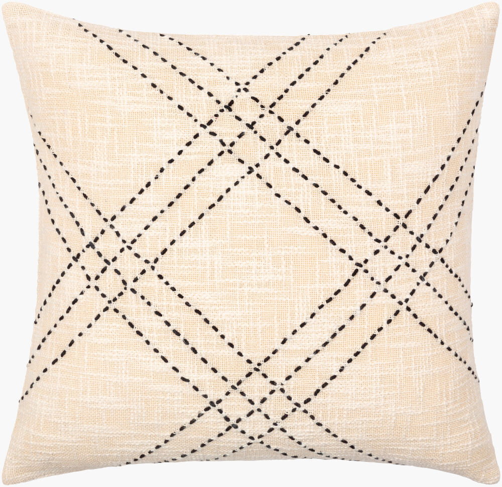Sunnyvale Accent Pillow Poly, Decorative Pillow by Surya, 18" length x 18" width