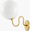 Lunavia Wall Sconce, by Surya, 13" length x 8" width x 13" height thumbnail