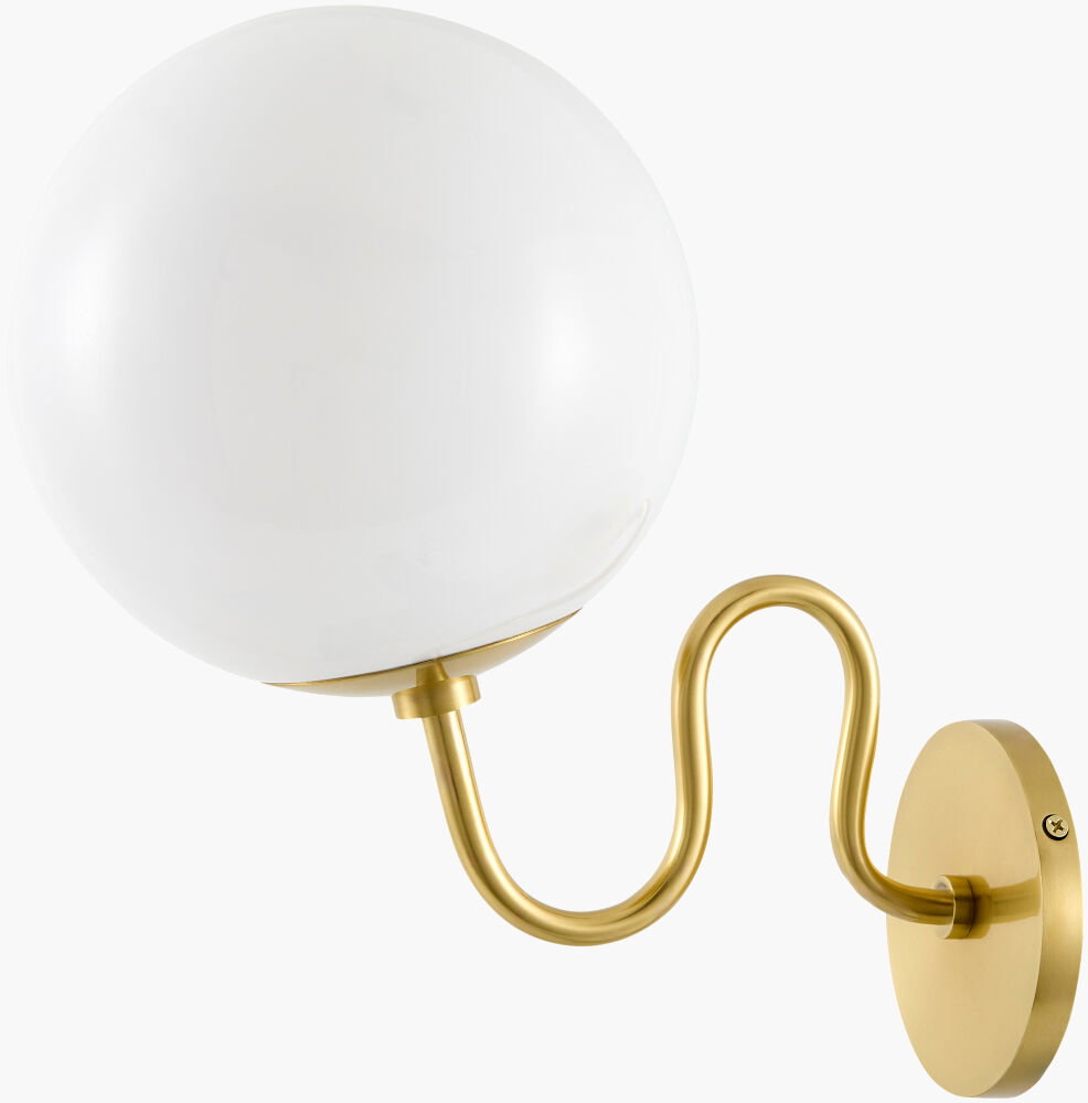 Lunavia Wall Sconce, by Surya, 13" length x 8" width x 13" height
