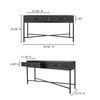 Mako Console Table Black thumbnail 9
