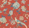 Fanciful Orange Wallpaper, by York Wall, 27' length x 2'3" width x 0.02" depth thumbnail