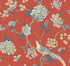 Fanciful Orange Wallpaper, by York Wall, 27' length x 2'3" width x 0.02" depth thumbnail