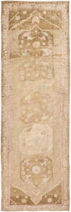 Antique One of a Kind Handmade Rug, by Surya, 11'1.86" length x 3'10.06" width thumbnail