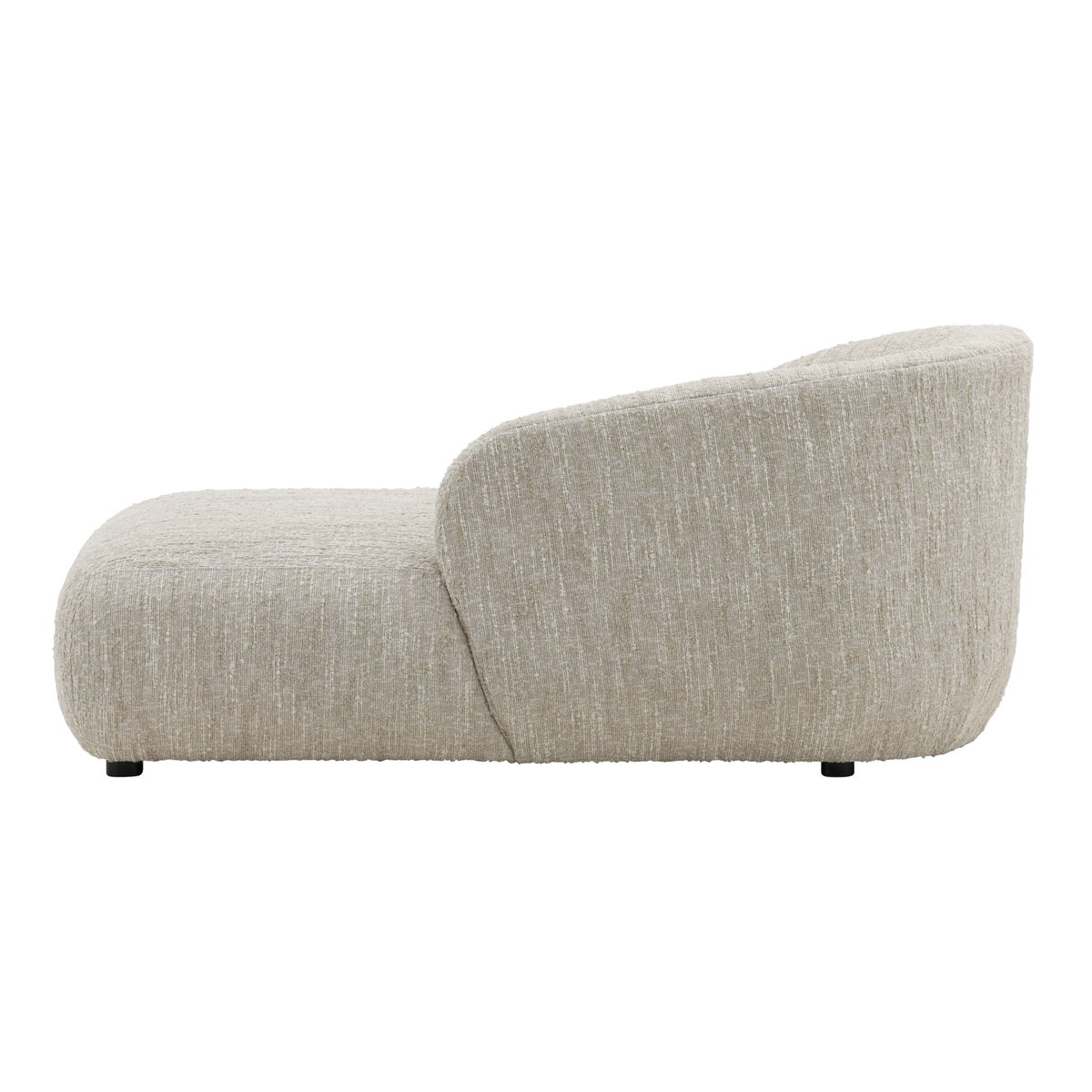 Romy Chaise Beige, Chaise Lounges & Daybed by Dovetail, 34" width x 29" height x 64.5" depth View 4