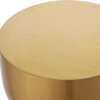 Golden Vessel Modern Accent Table, Side & End Table by Uttermost, 10" width x 22" height x 10" depth thumbnail 5
