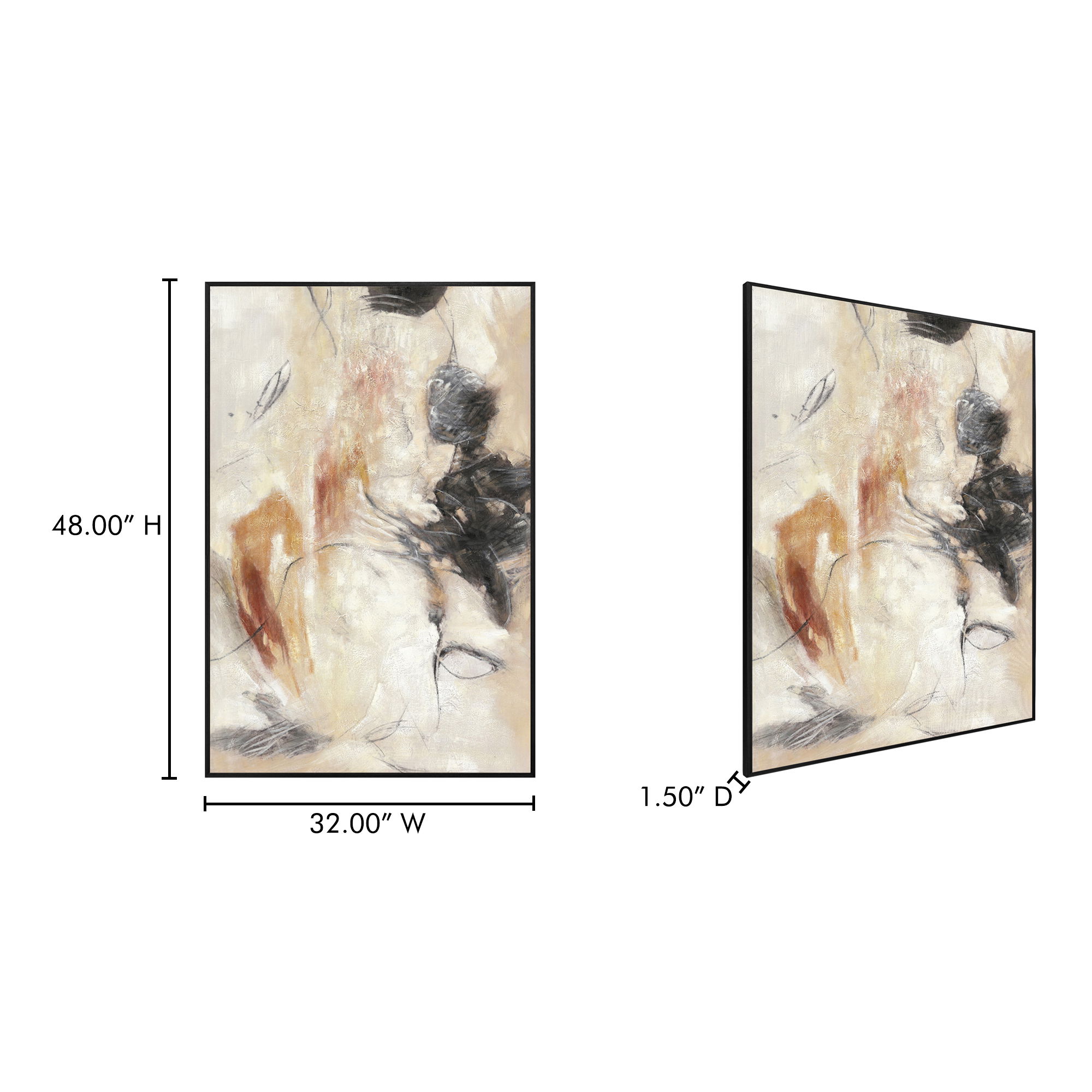 Rogue Framed Painting Multicolor large image 