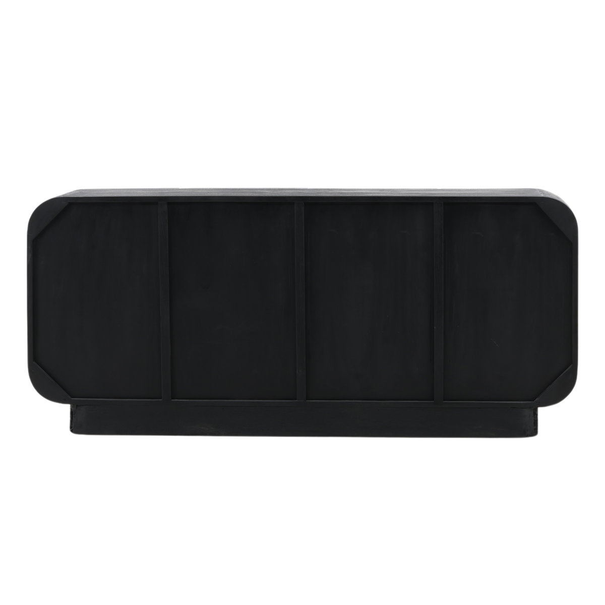 Elysian Sideboard Black, Sideboards & Buffet by Dovetail, 71.75" width x 31.5" height x 19.25" depth View 4